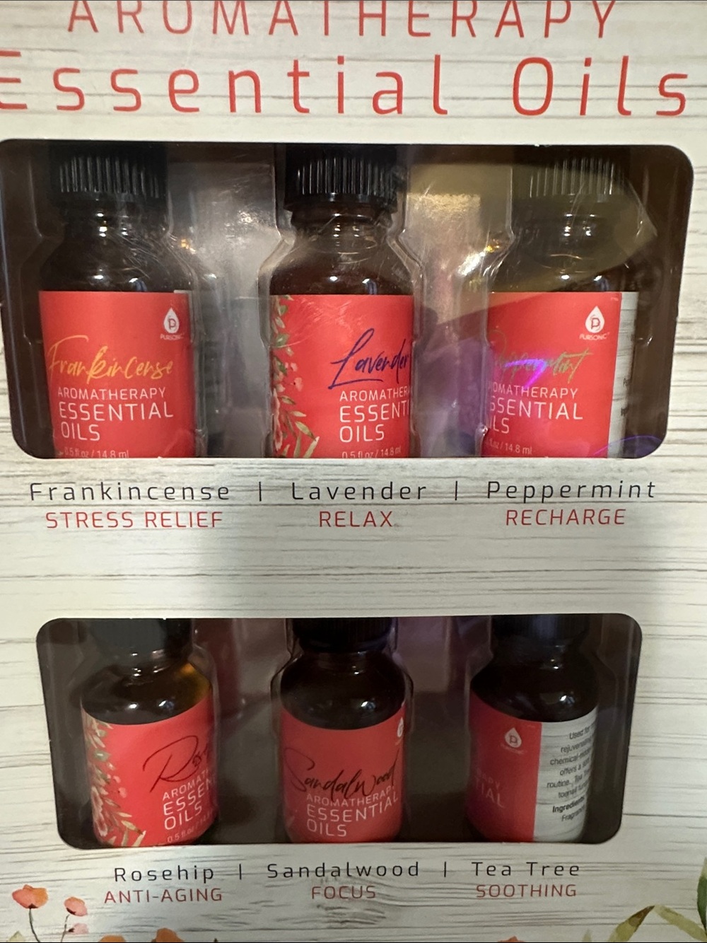 Soma Aromatherapy Essential Oils Set - Coral Labels - Picture 3 of 3